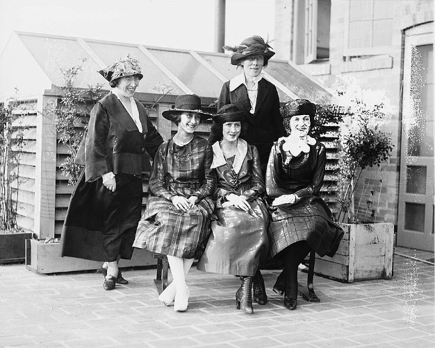 Women protestors ca 1920