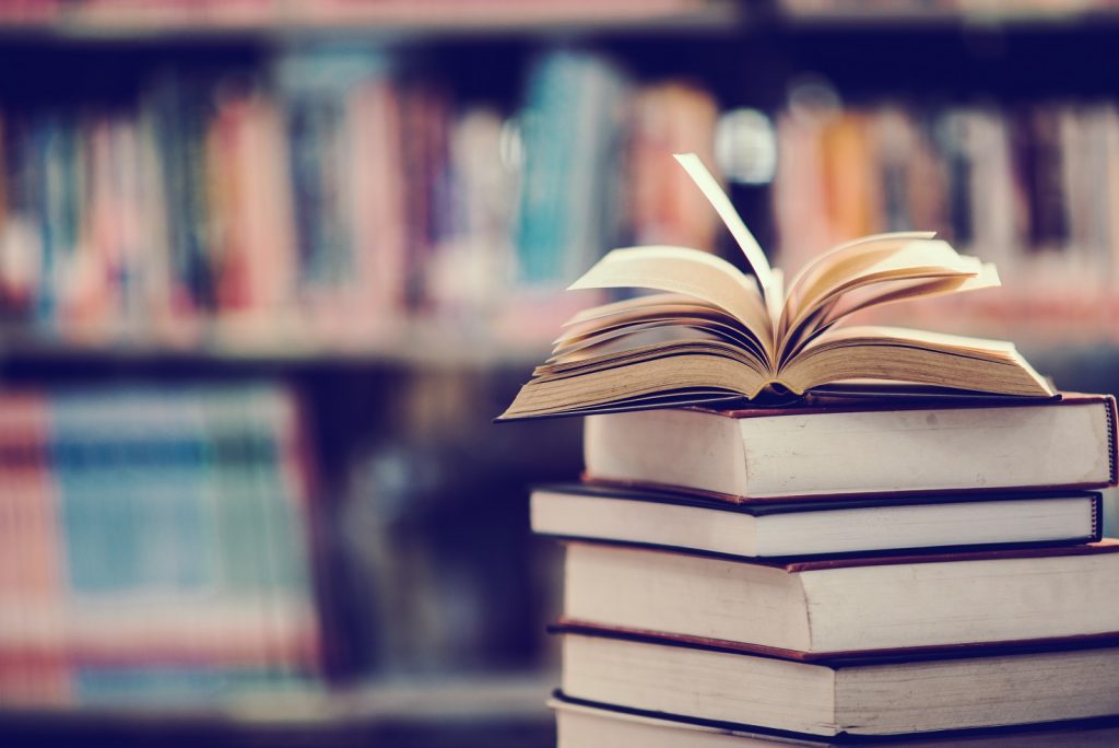 Library books