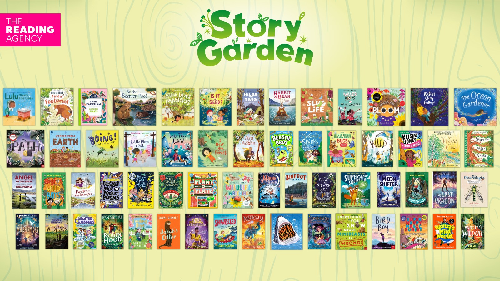 Summer Reading Challenge Booklist 2025
