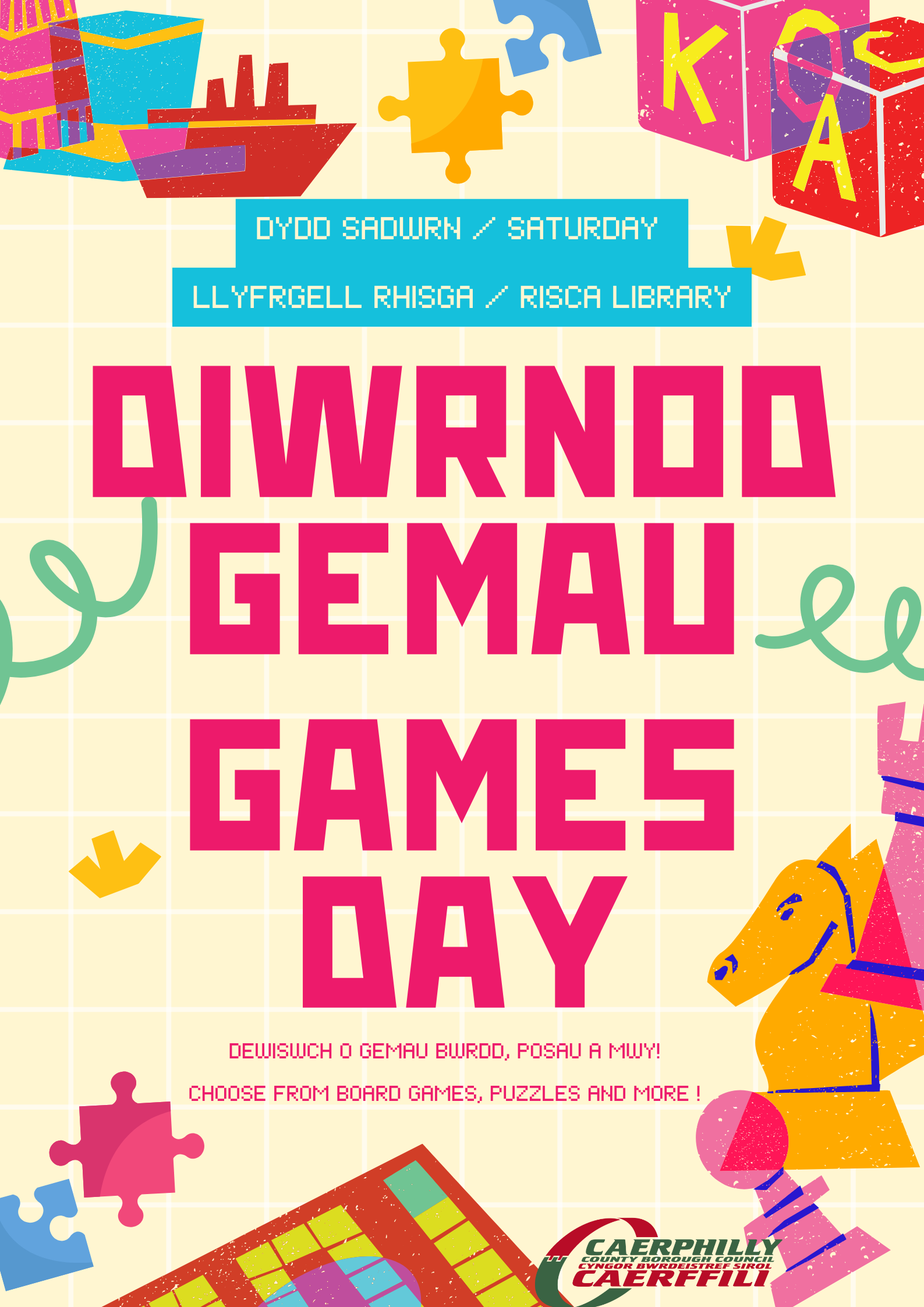 Games Day Saturday Caerphilly