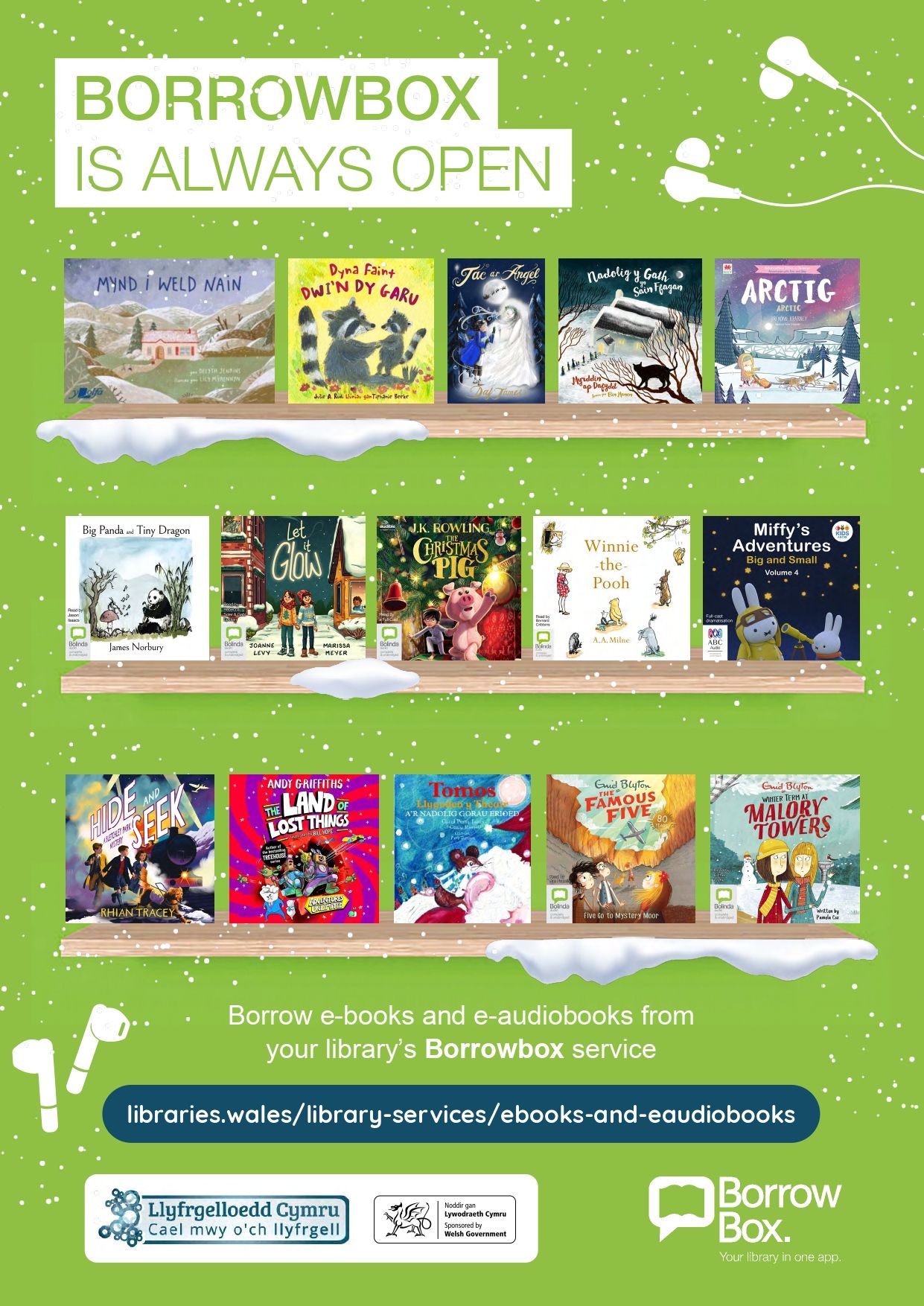 Digital books for children on Borrowbox