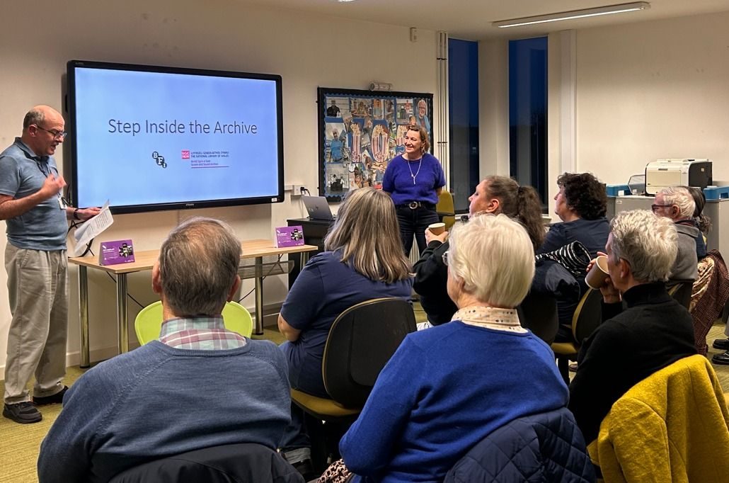 Launch of BFI Replay at Risca Library