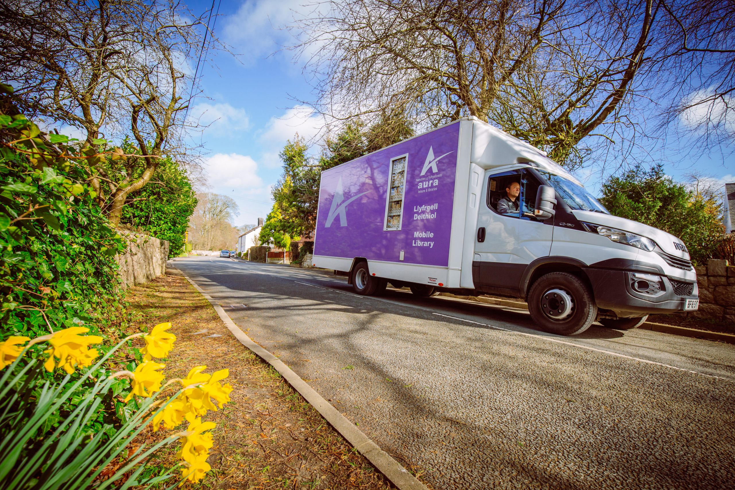 Aura Libraries Mobile Library Service Van