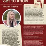 Get to know the author poster for Rachel Trezise