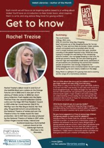 Get to know the author poster for Rachel Trezise