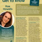 Rae Howells Author of the Month Poster