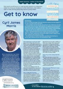 Get to Know the Author Cyril James Morris