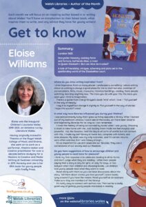 Get to know the Author Poster for Eloise Williams