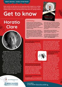 Get to know the Author Horatio Clare poster