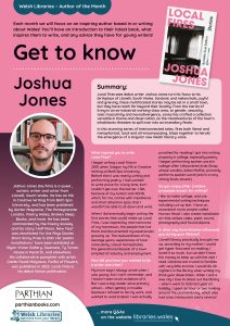 Get to know Joshua Jones poster