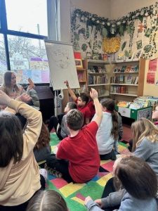 Mari Lovegreen During Author visit